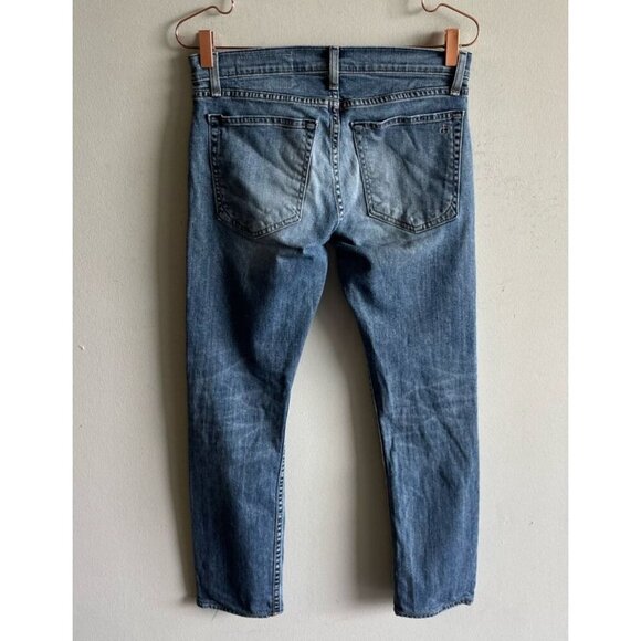 Rag & Bone Mens Slim Fit 2 Classic Denim Blue Jeans Size 28 - Picture 2 of 9
